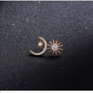 Pretty Pretty Pretty! Star and Moon earrings!